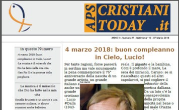 apsCRISTIANITODAY.it – Ventisettesimo Numero
