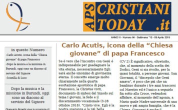 apsCRISTIANITODAY.it – Ottantaquattresimo Numero