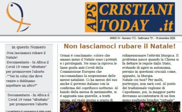 apsCRISTIANITODAY.it – Centosettantaduesimo Numero