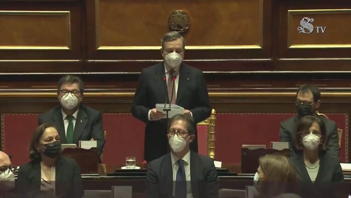 Draghi Senato 17/2/2021