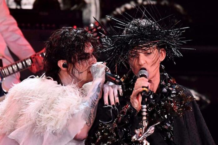 Achille Lauro e Fiorello Festival di Sanremo 2021