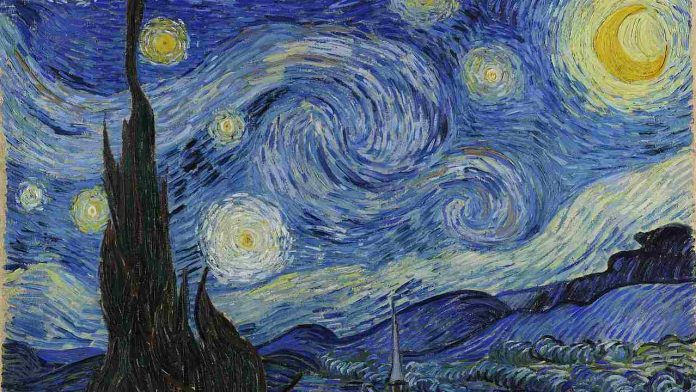 Vincent Van Gogh "Notte stellata" (Museum of Modern Art - New York)