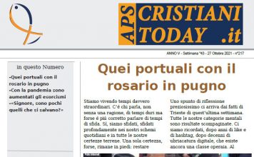 apsCRISTIANITODAY.it – Duecentodiciasettesimo Numero
