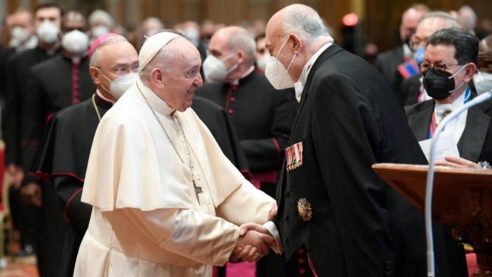 Papa Francesco discorso ai membri del Corpo Diplomatico accreditati presso la Santa Sede