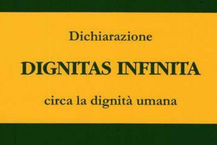 Dignitas infinita